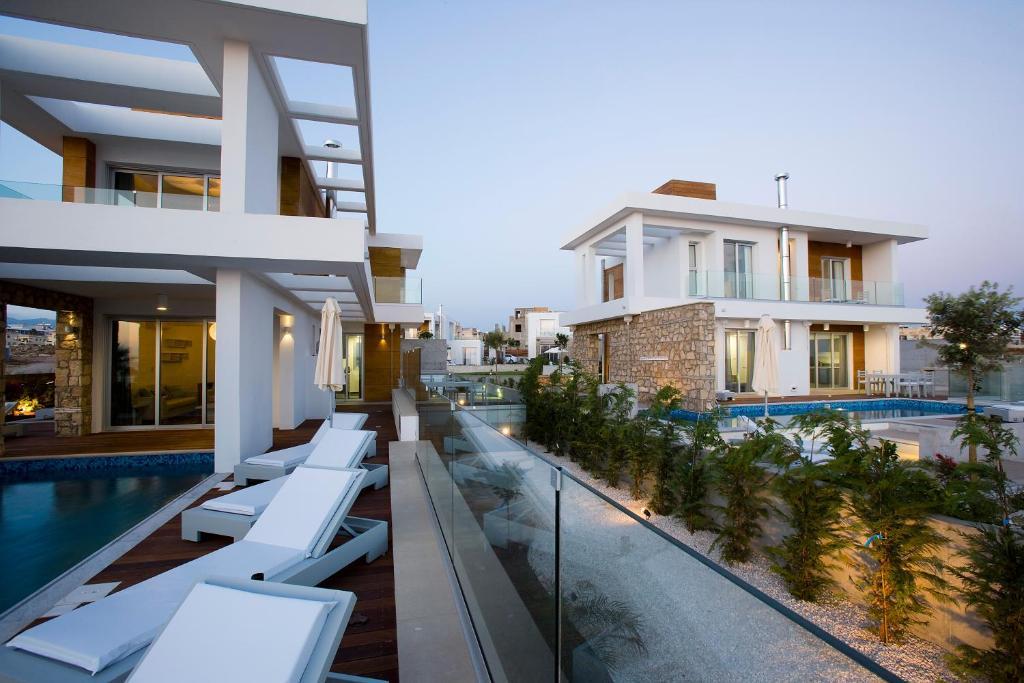 Paradise Cove Luxurious Beach Villas Paphos Ruang foto