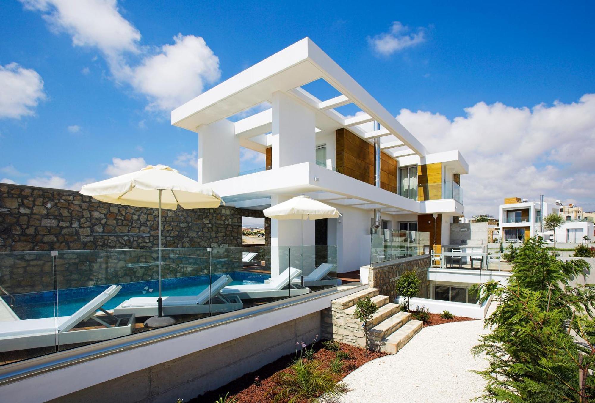 Paradise Cove Luxurious Beach Villas Paphos Bagian luar foto